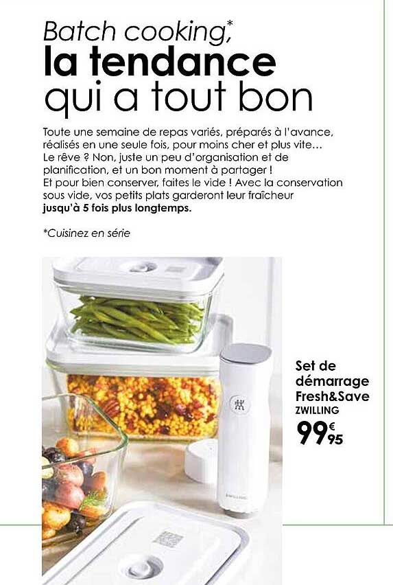 set de démarrage fresh & save zwilling