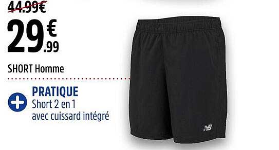 short homme new balance