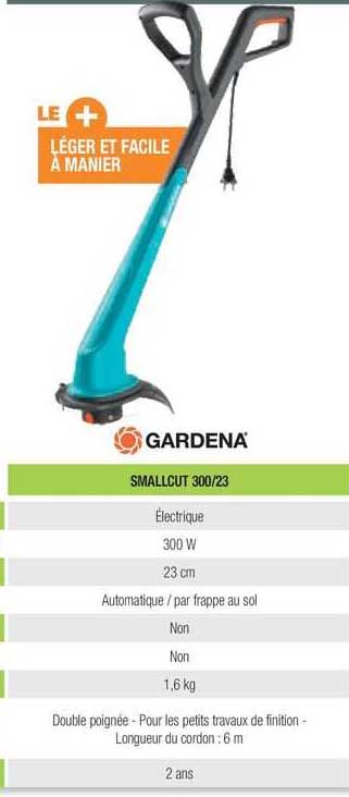 smallcut 300/23 gardena