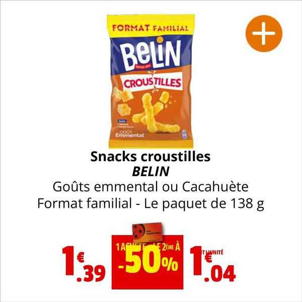 Snacks Croustilles Belin
