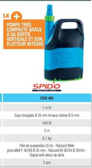 spido cow 400