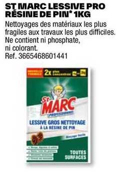 st marc lessive pro résine de pin 1 kg