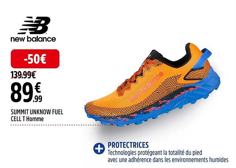 summit unknow fuel cell t homme new balance
