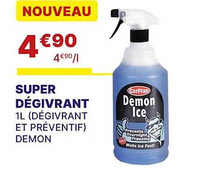 super dégivrant 1 l (dégivrant et préventif) demon