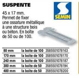 suspente semin