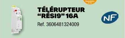 télérupteur "rési9" 16a