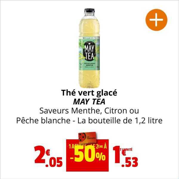 thé vert glacé may tea