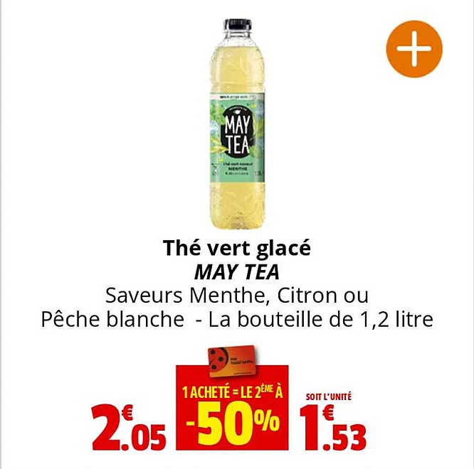 thé vert glacé may tea