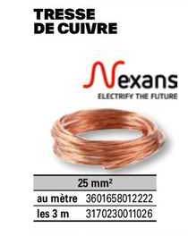 tresse de cuivre nexans