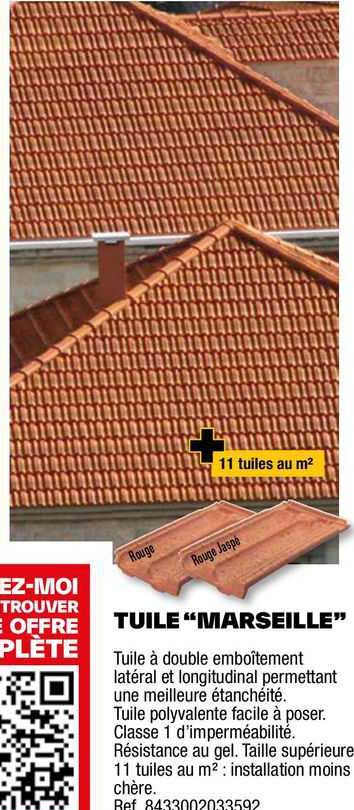 Tuile "marseille"