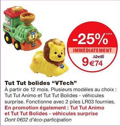 tut tut bolides "vtech"