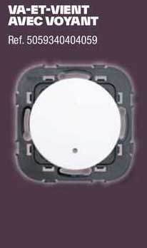 va-et-vient avec voyant