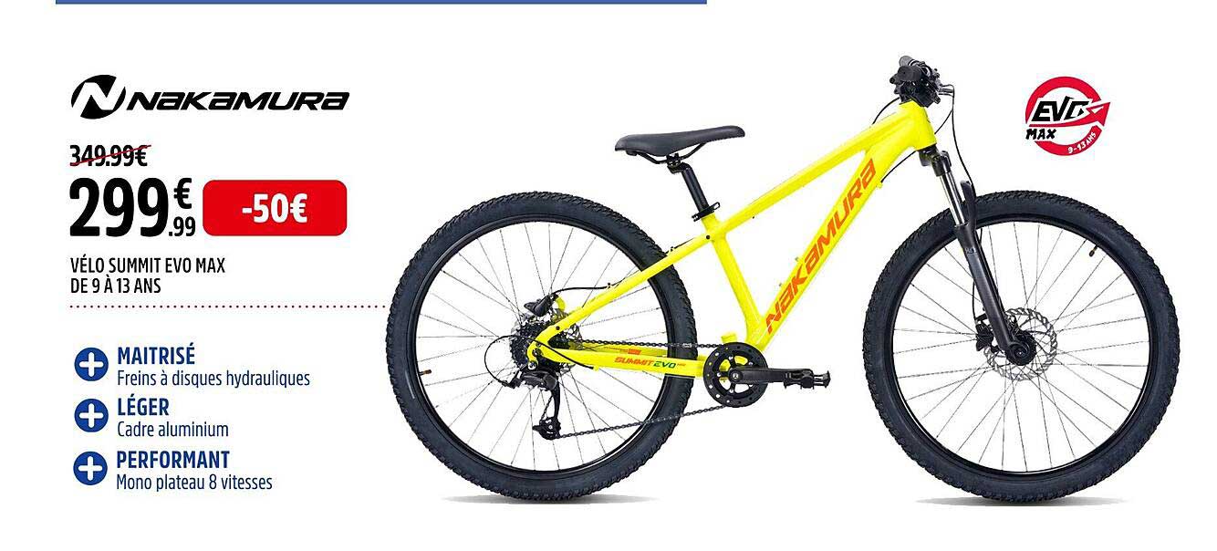 vélo summit evo max nakamura