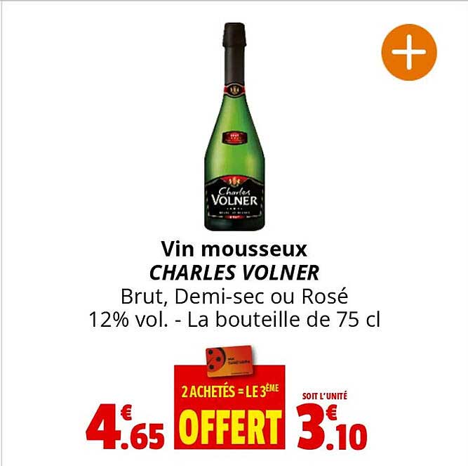 vin mousseux charles volner