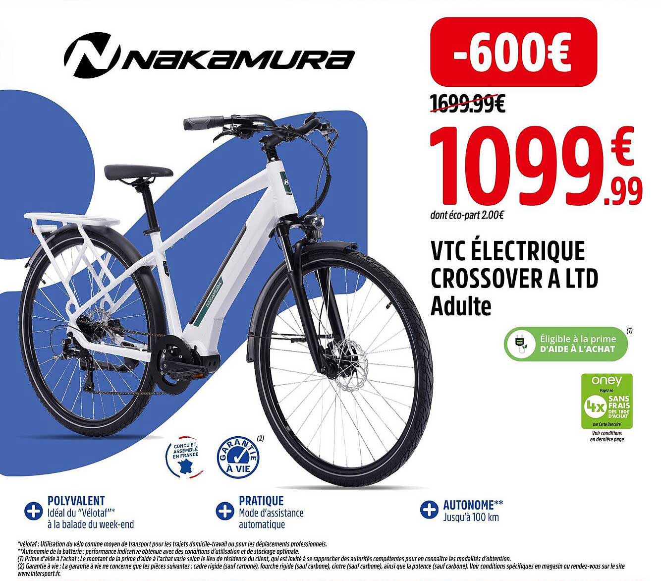 vtc électrique crossover a ltd adulte nakamura