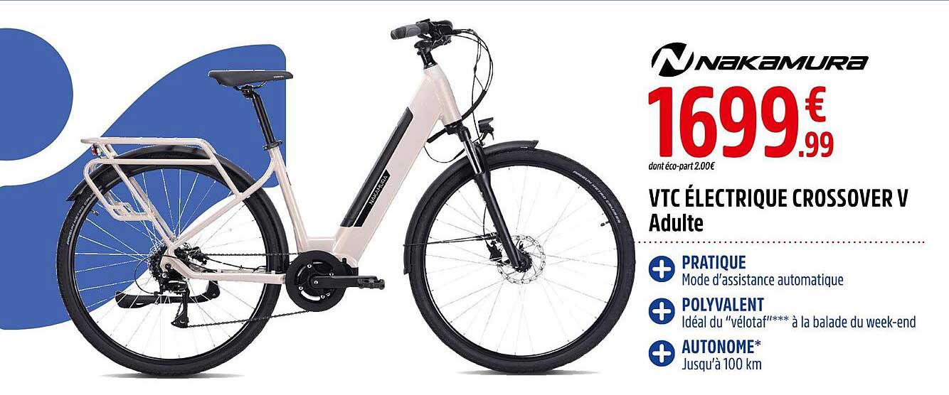 vtc électrique crossover v adulte nakamura