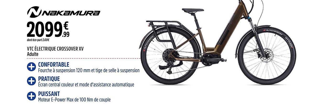 vtc électrique crossover xv adulte nakamura