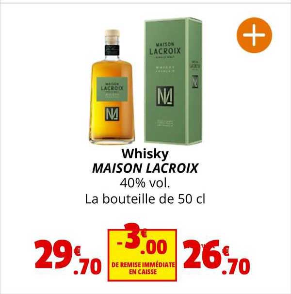 Whisky Maison Lacroix
