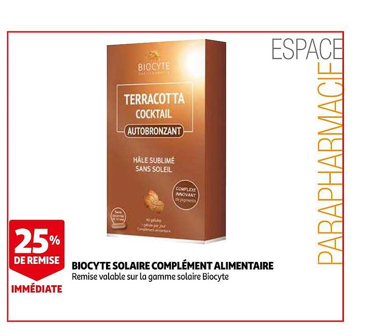 Biocyte Solaire Complement Alimentaire