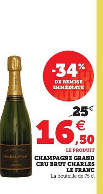 Champagne Grand Cru Brut Charles Le Franc