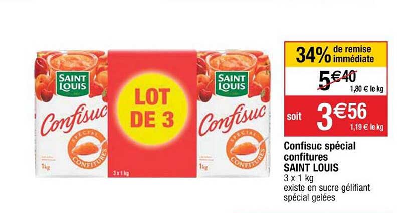 confisuc spécial confitures saint louis