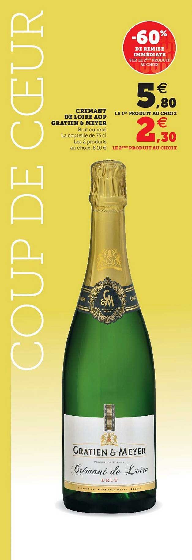 crémant de loire aop gratien & meyer