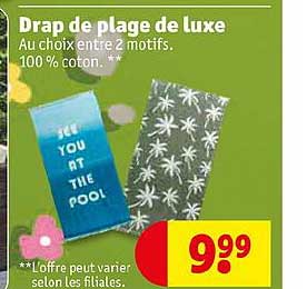Drap De Plage De Luxe