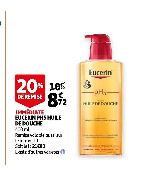 Eucerin Ph5 Huile De Douche