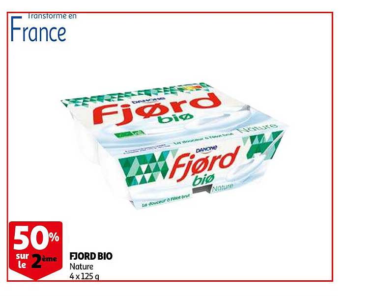 Fjord Bio nature 4 x 125g