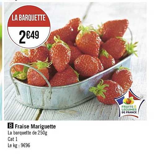 fraise mariguette