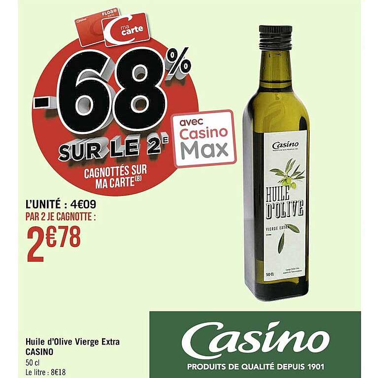 Huile D'olive Vierge Extra Casino