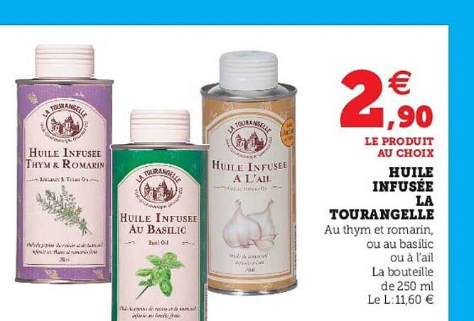 huile infusée la tourangelle
