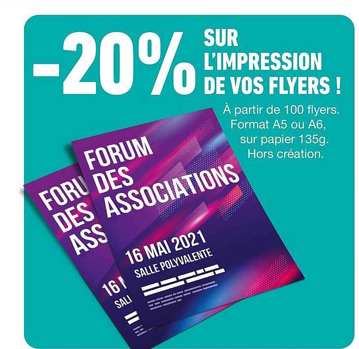 impression de vos flyers !