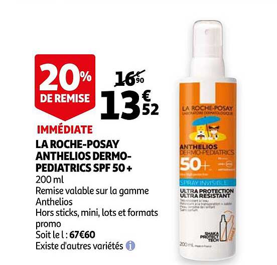 la roche-posay anthelios dermo-pediatrics spf 50+