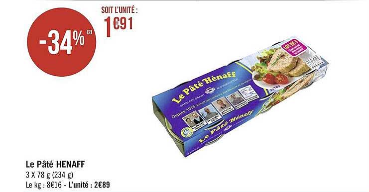 Le Pâté Henaff
