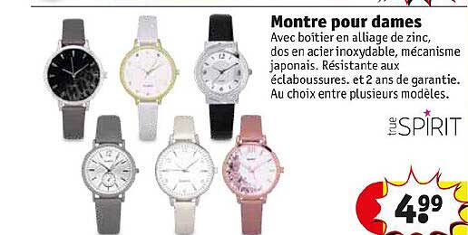 montre pour dames