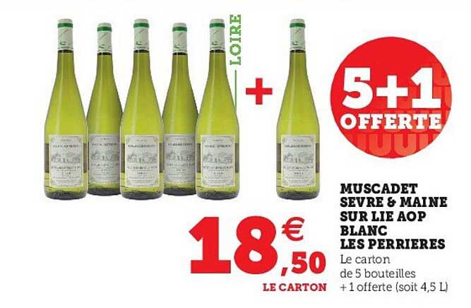 muscadet sèvre & maine sur lie aop blanc les perrières