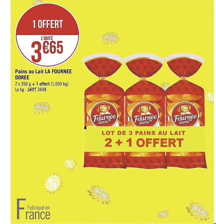 pains au lait la fournée dorée