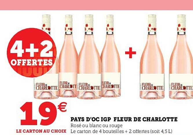 pays d'oc igp fleur de charlotte