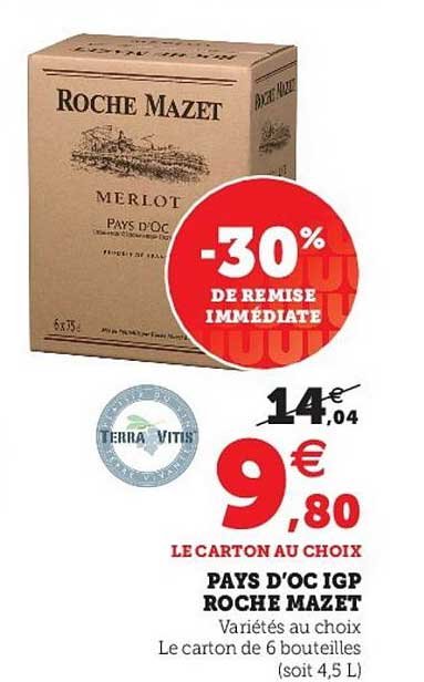 pays d'oc igp roche mazet