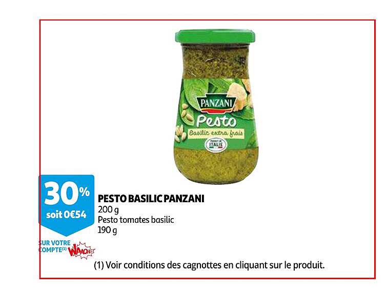 Pesto Basilic Panzani