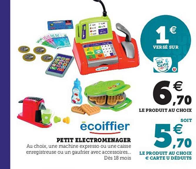 Petit électroménager écoiffier
