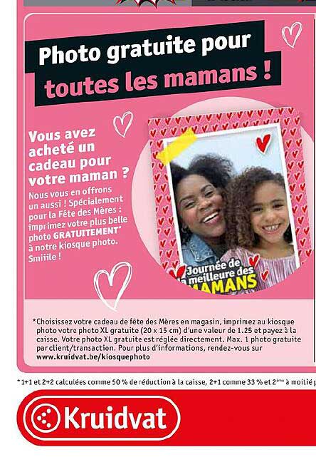 photo gratuite pour toutes les mamans !