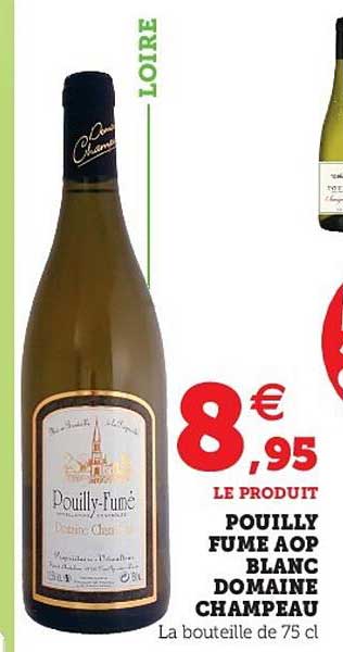 pouilly fumé aop blanc domaine champeau