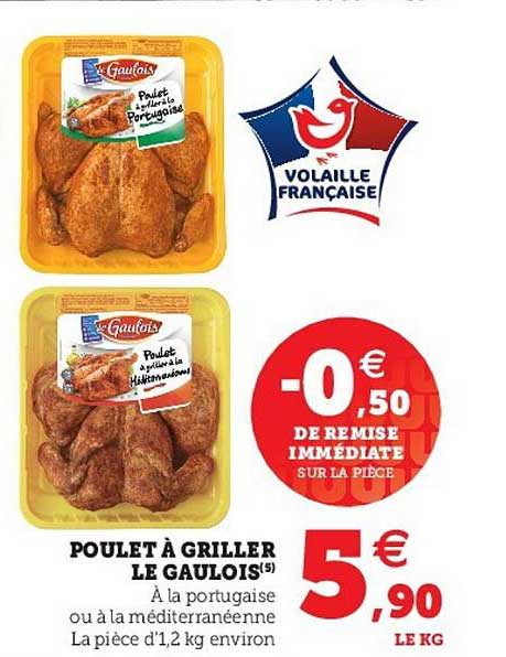 Poulet à Griller Le Gaulois