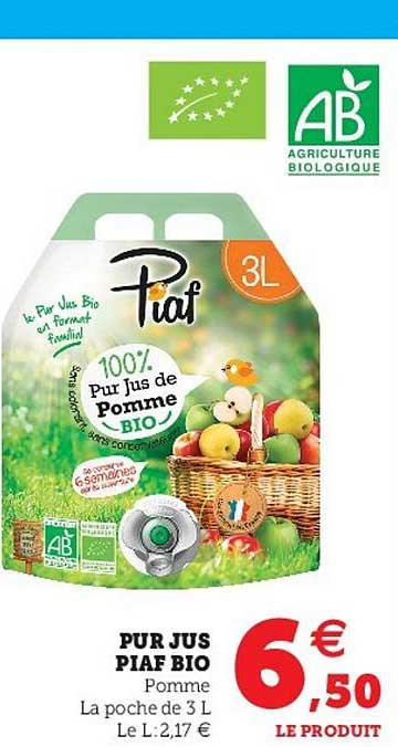 Pur Jus Piaf Bio