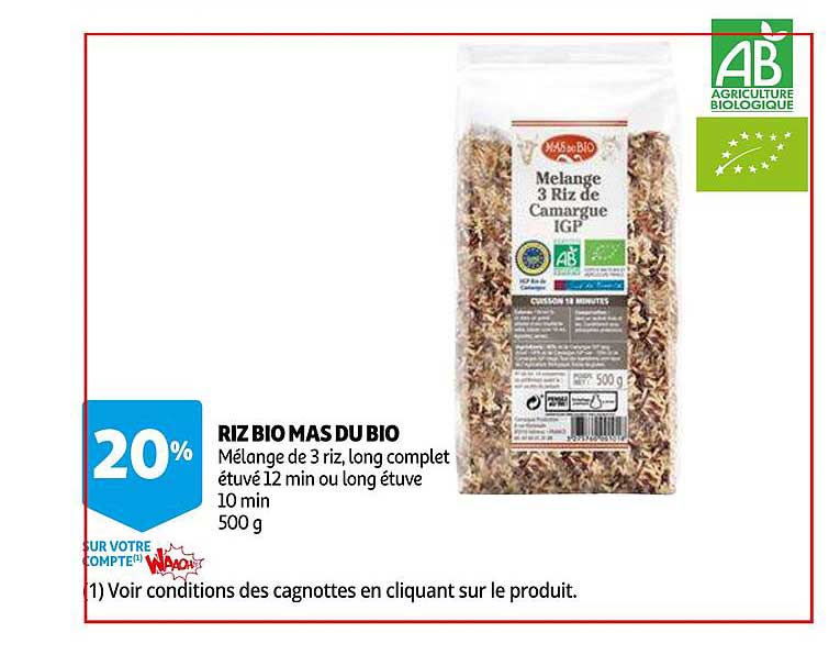 riz bio mas du bio