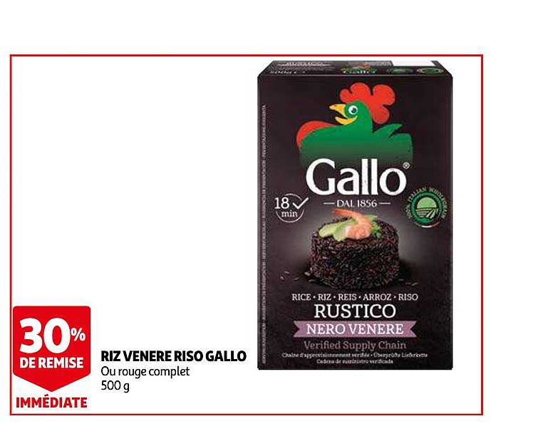 riz venere riso gallo