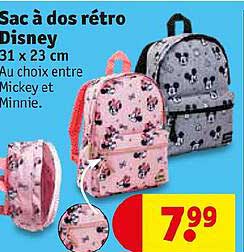 Sac à Dos Rétro Disney
