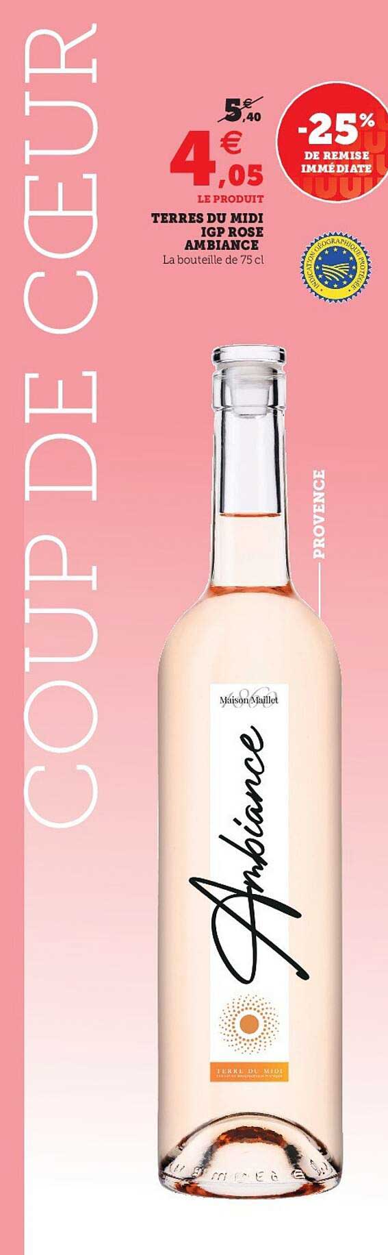 Terre Du Midi Igp Rose Ambiance